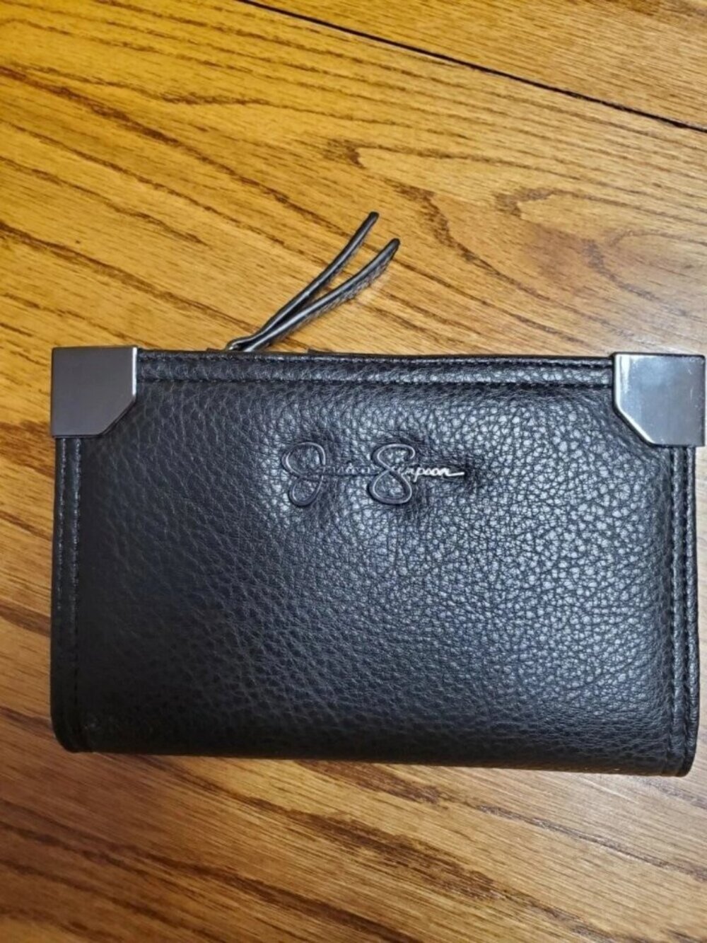 Jessica Simpson Women Clutch Medium Wallet Black A1